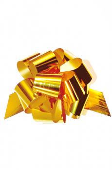 Бант шар золото метал 5х18 см