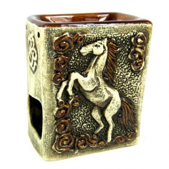 N506-26 Аромалампа Лошадь, керамика 12,5см